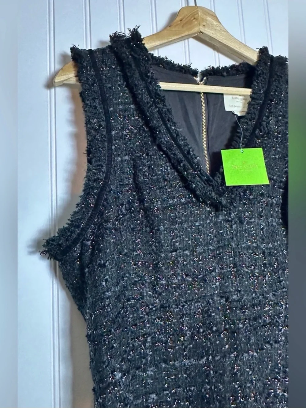 Kate Spade New York Sparkle Tweed Dress Sz 12